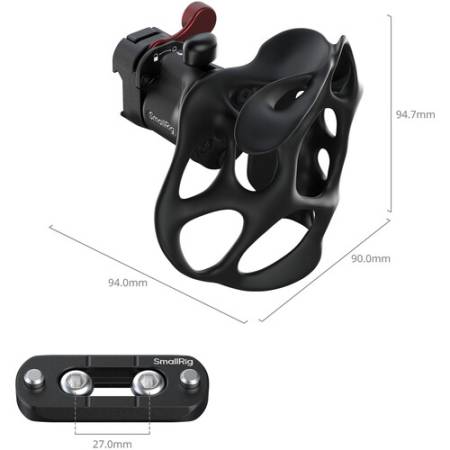 SmallRig 5243 ImageGrip - uchwyt boczny, wymiary